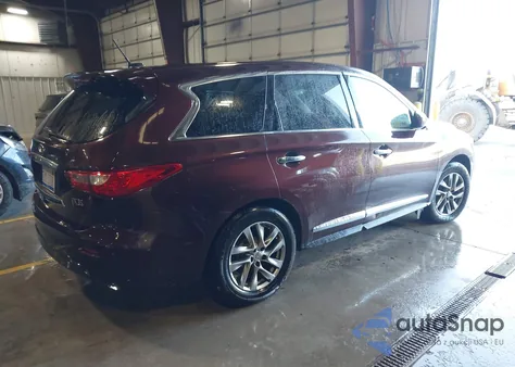 2013 Infiniti Jx35 z USA, uszkodzony, nr VIN 5N1AL0MM3DC302472